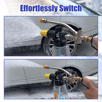 Tool Daily Pressure Washer Foam Cannon with Dual-Connector Accessory