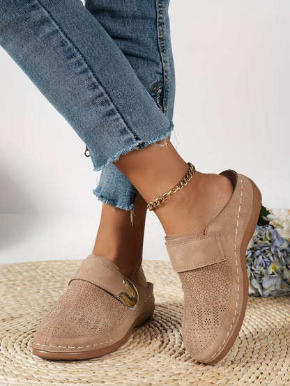 Summer Promotion 50% OFF❤️ Women's Round Toe Orthopedic Platform Sandals Summer