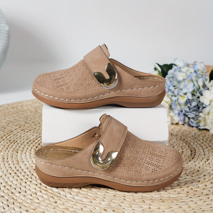 Summer Promotion 50% OFF❤️ Women's Round Toe Orthopedic Platform Sandals Summer