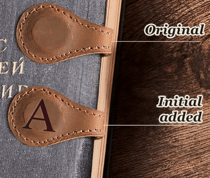 50% Off for Book Lovers🎁 Personalized Magnetic Leather Bookmark [Buy More Save More]