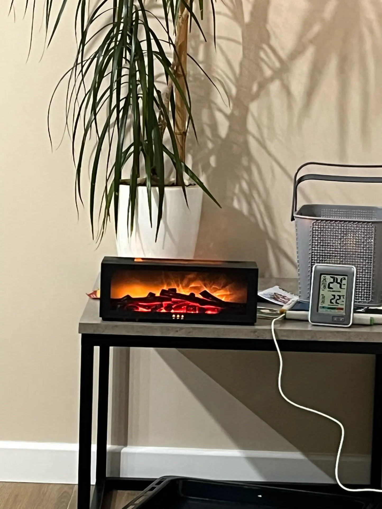 Promoción navideña: 50 % de descuento en difusor de chimenea HomeQue™ 