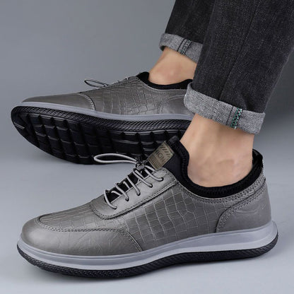 🔥Limited Time Offer 49% OFF🔥Men's Classic Textured Leather Casual Shoes