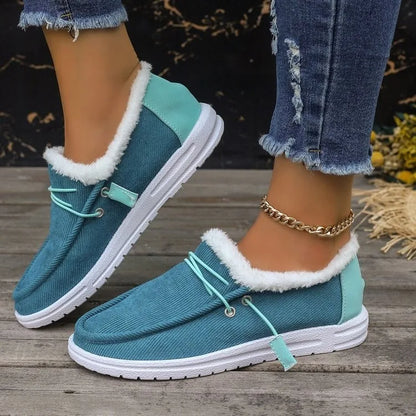 Fall Comfort Sale 50% Off❤️ CozyStep™ Women’s Orthopedic Fur-Lined Slip-On Shoes