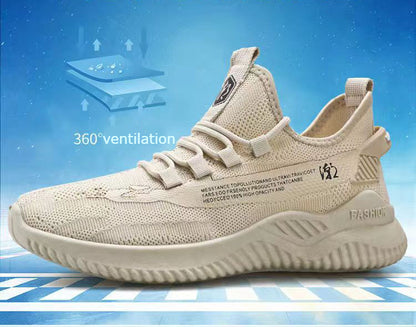 2024 New Shoes for Men Mesh Breathable Casual Sneaker Male Running Shoes