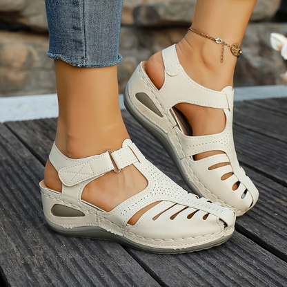 Spring Sale 49%❤️ Women's Comfort Wedge Platform Walking Shoes