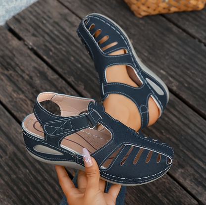 Spring Sale 49%❤️ Women's Comfort Wedge Platform Walking Shoes