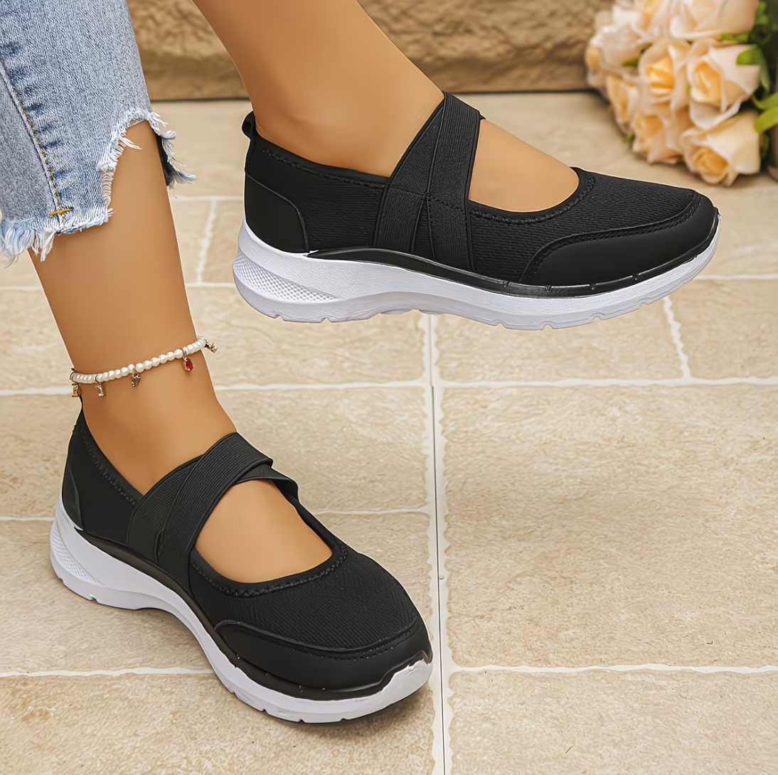 Spring SALE -50% OFF❤️ ComfortEase™ Orthopedic Slip-On Walking Shoes for Women - Breathable, Cushioned & Easy Fit