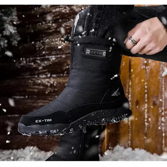 (⏰Limited Time Discount 50% off) Orthopedic Ankle Support Snow Boots Waterproof Warm Light Hiking Boots ( Unisex )