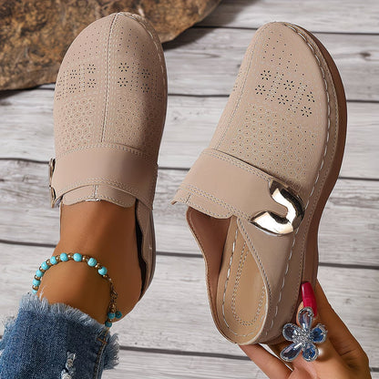 Summer Promotion 50% OFF❤️ Women's Round Toe Orthopedic Platform Sandals Summer