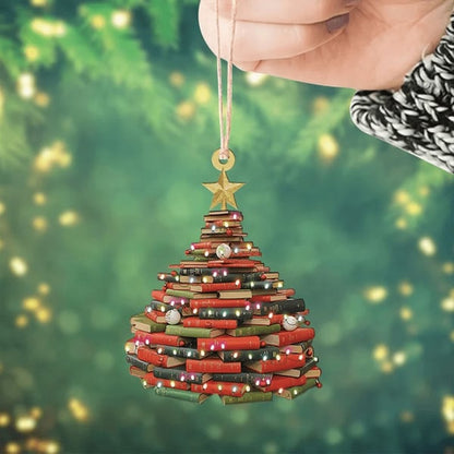 Christmas Book Tree Ornament