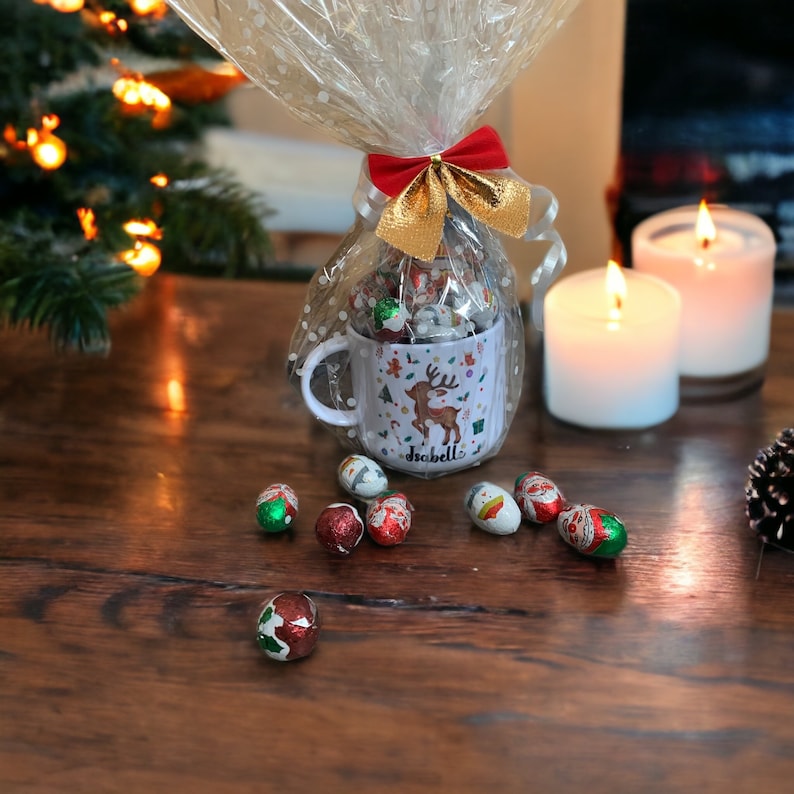 Personalised Christmas Children's Unbreakable Cups 6oz. Toddler cups, Christmas Cup. Christmas Eve box gift, gift set, 11oz Mugs Available