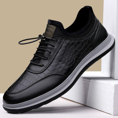 🔥Limited Time Offer 49% OFF🔥Men's Classic Textured Leather Casual Shoes