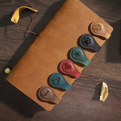 50% Off for Book Lovers🎁 Personalized Magnetic Leather Bookmark [Buy More Save More]